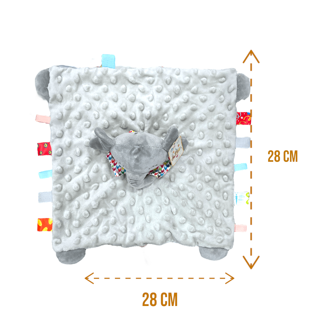 Tuto de apego elefante gris - Palimu