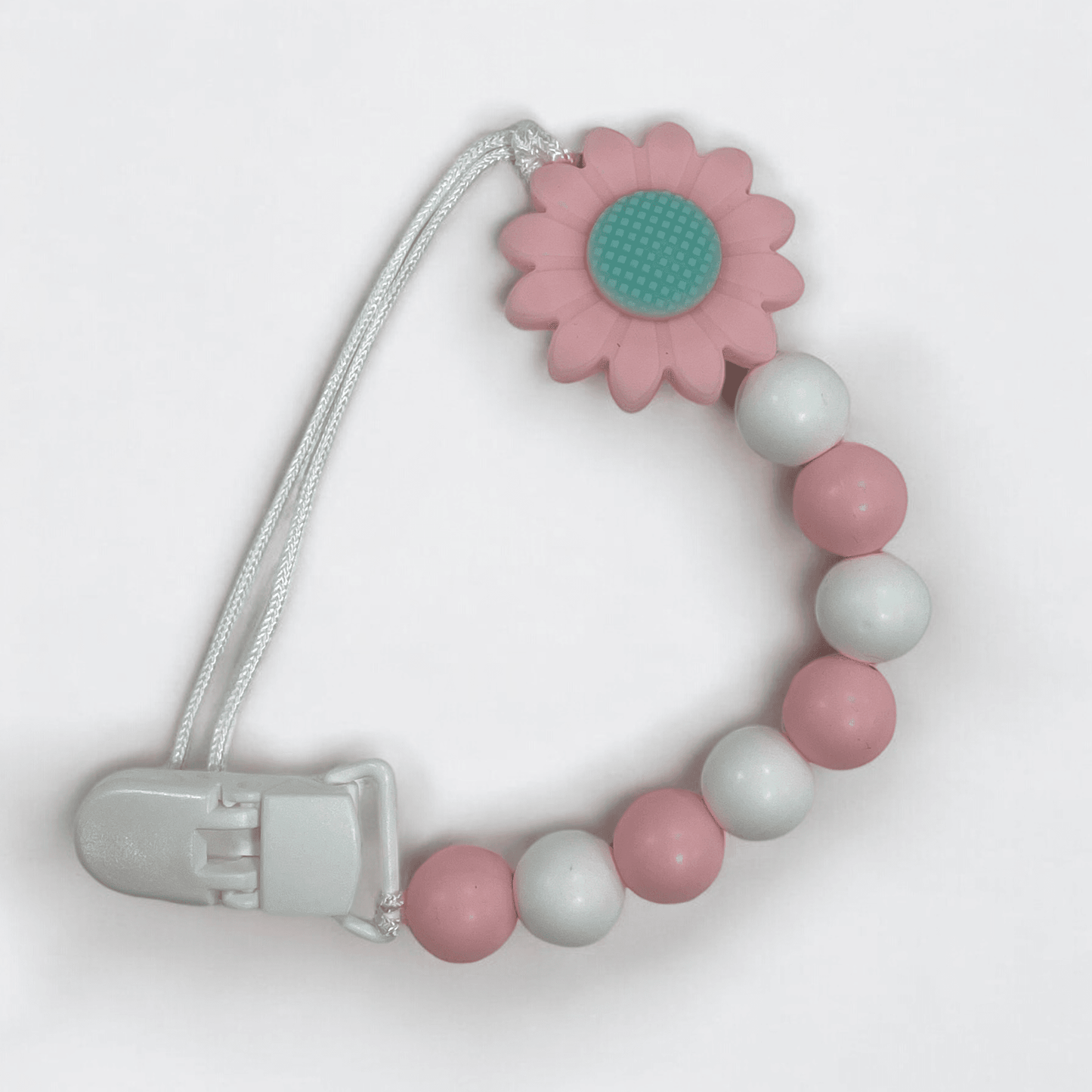 Portachupete de silicona, Flor - Palimu
