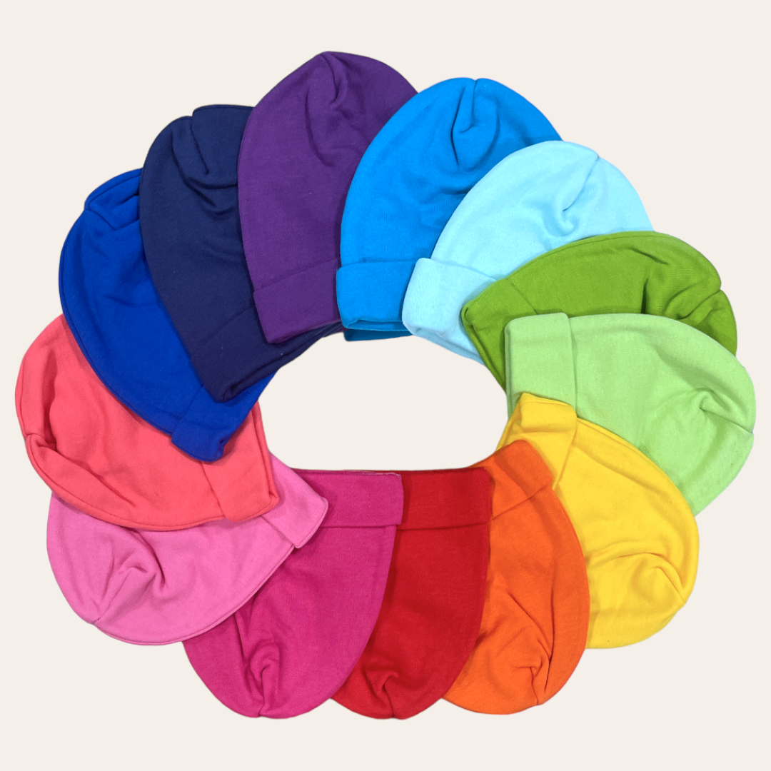 Gorro de algodón Talla 2, 3-6m