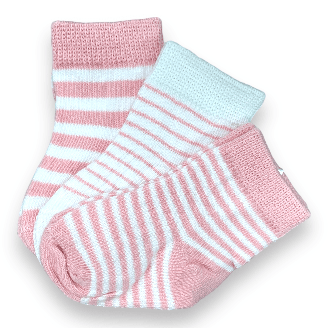 Set de 3 calcetines de niña 0-3m - Palimu