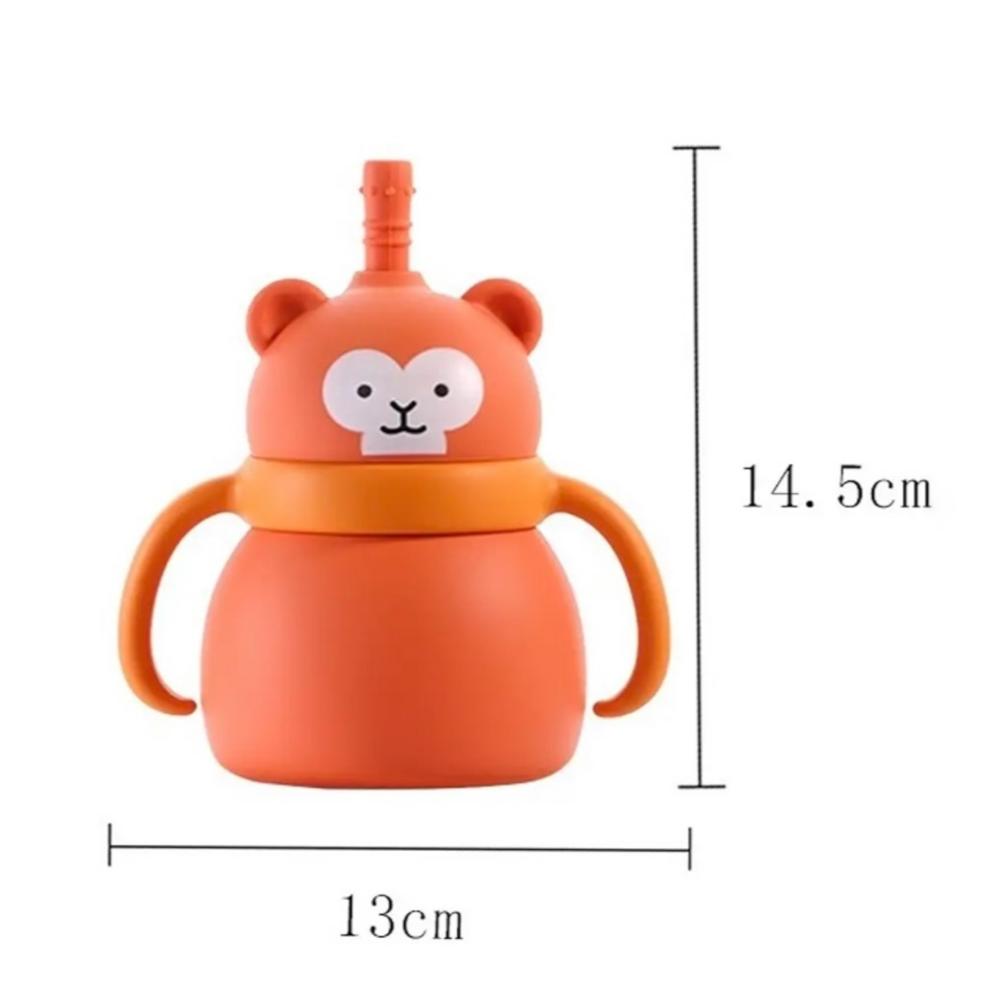 Botella de agua de silicona 200ml, Animalitos