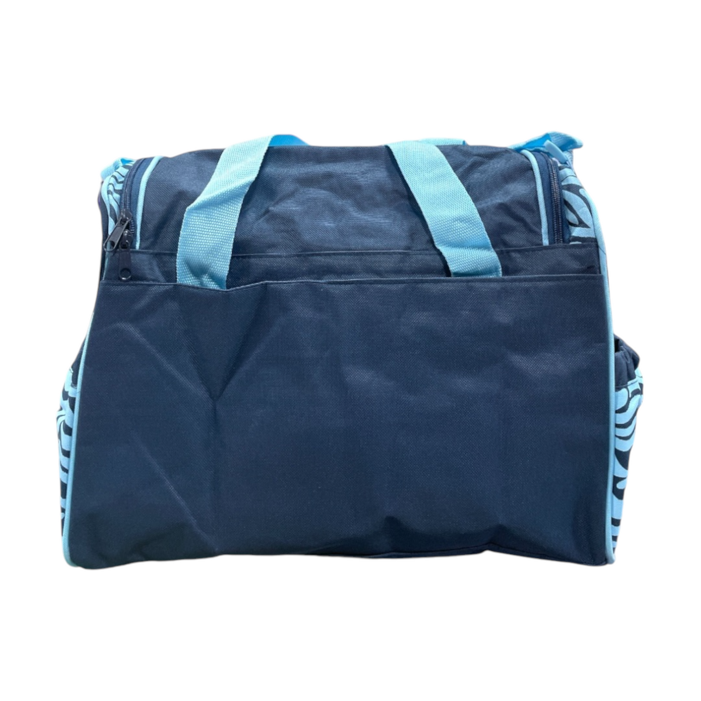 Bolso cebra azul