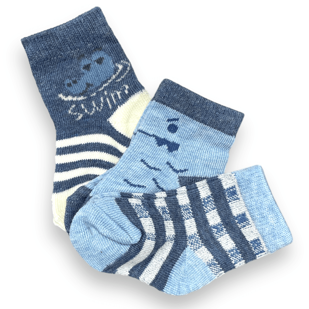 set de 3 calcetines de niño 0-3m - Palimu