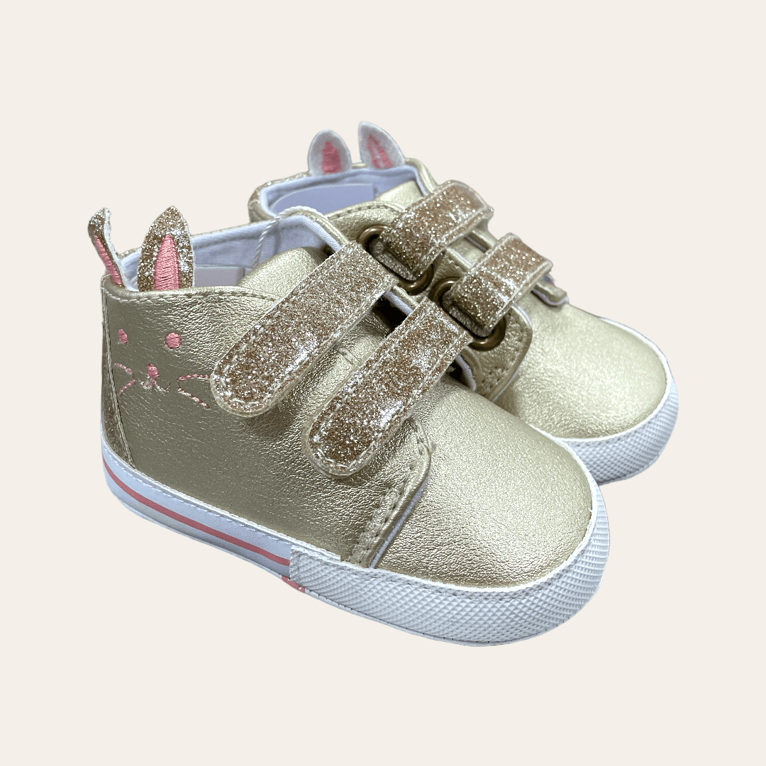 Zapatilla pillin 3-6m Dorada - Palimu