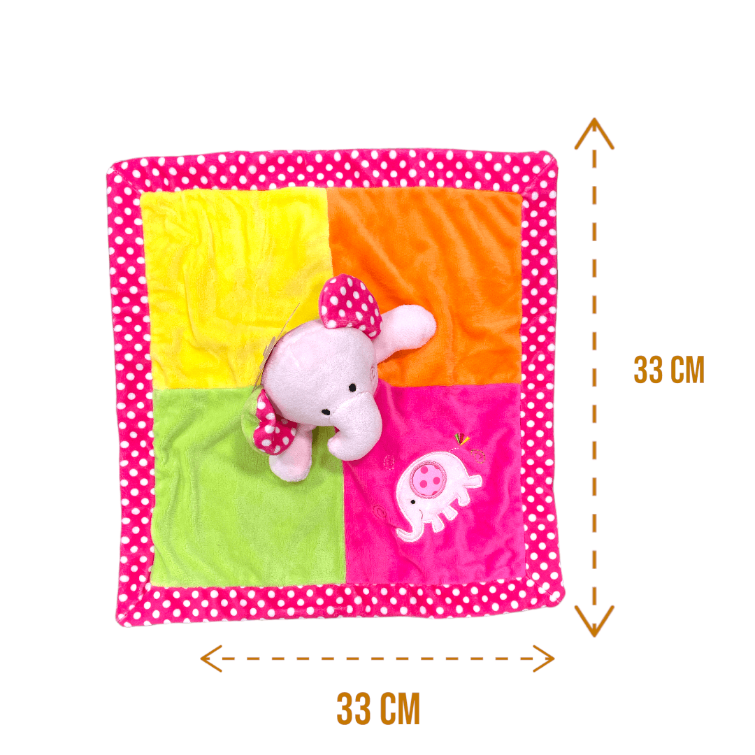 Tuto de apego elefante rosado - Palimu
