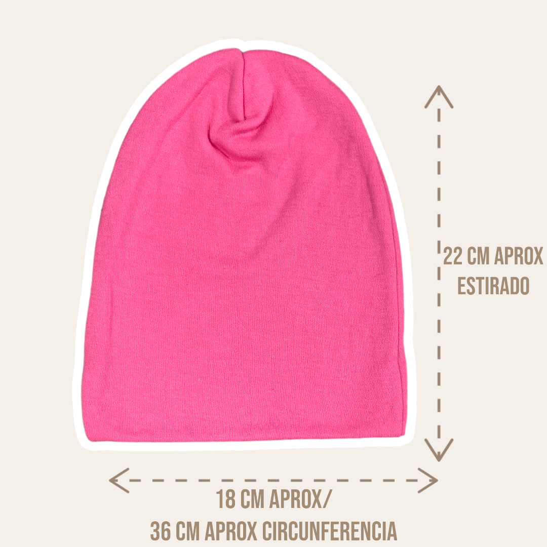Gorro de algodón Talla 4, 9-12m
