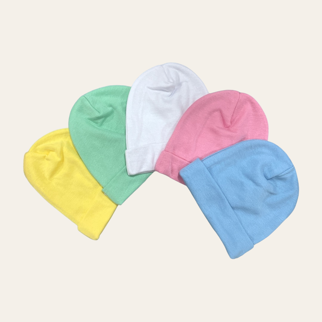 Gorro de algodón Talla 3, 6-9m