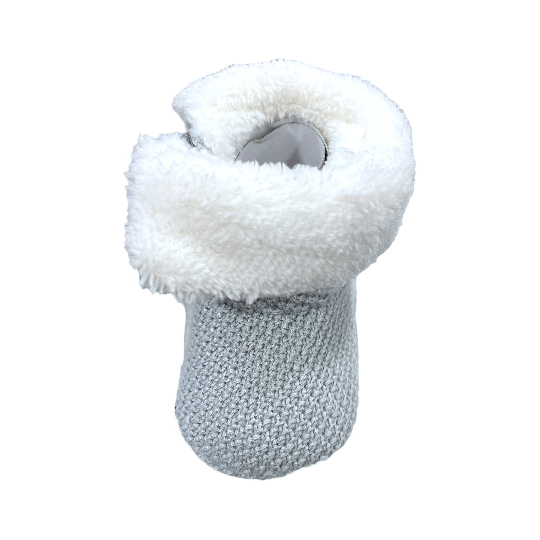 pantufla pillin 0-3m gris