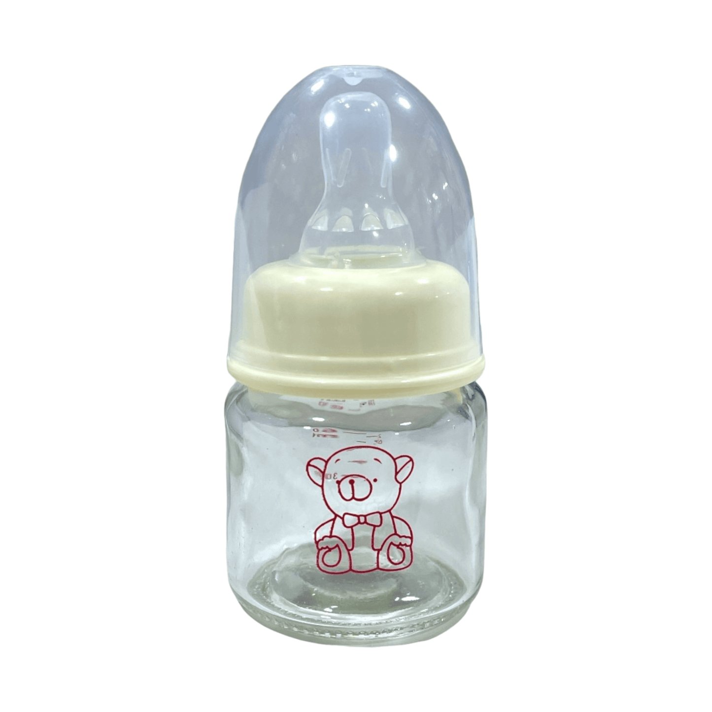 Mamadera 60ml de vidrio Amarilla - Palimu