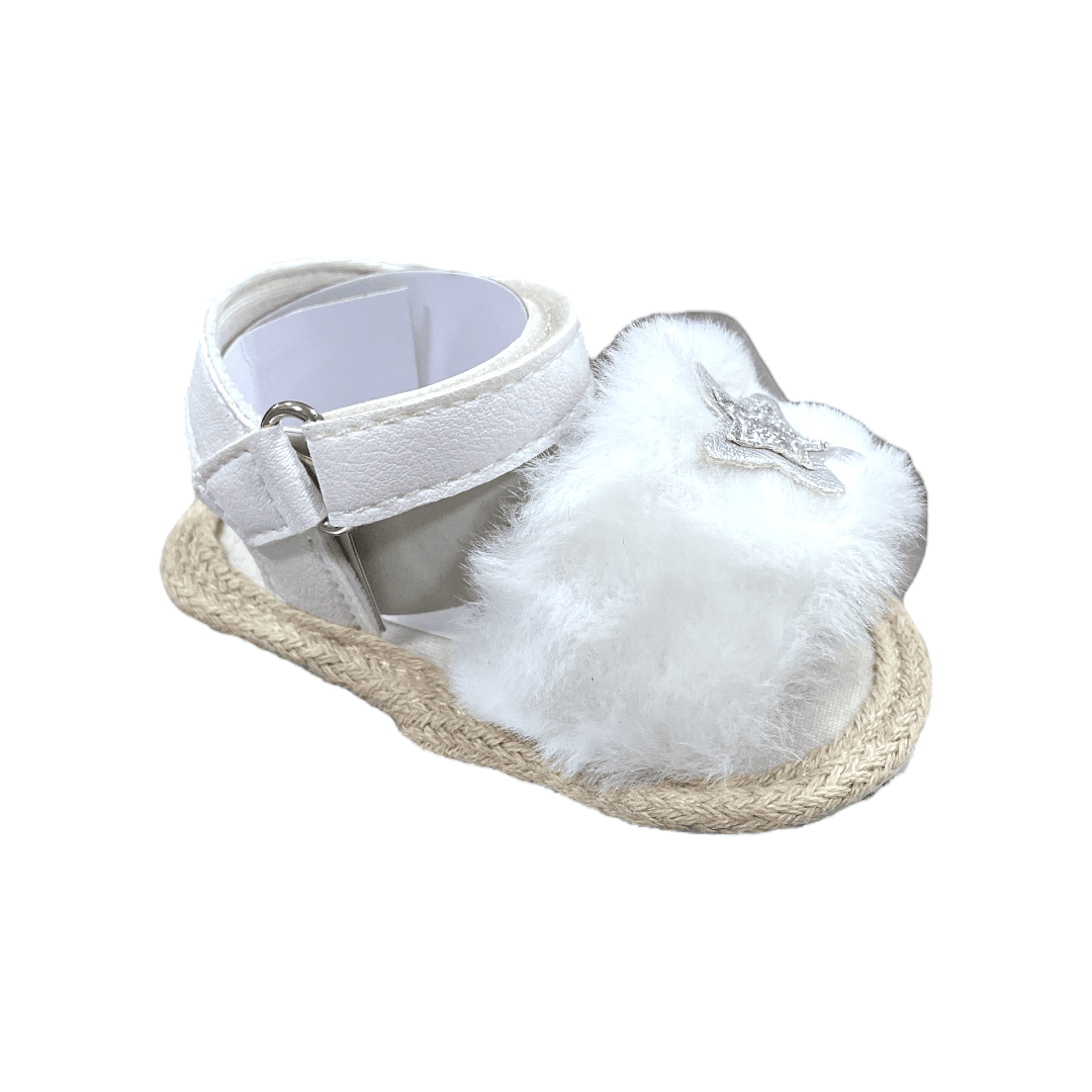 sandalia pillin 0-3m blanca - Palimu