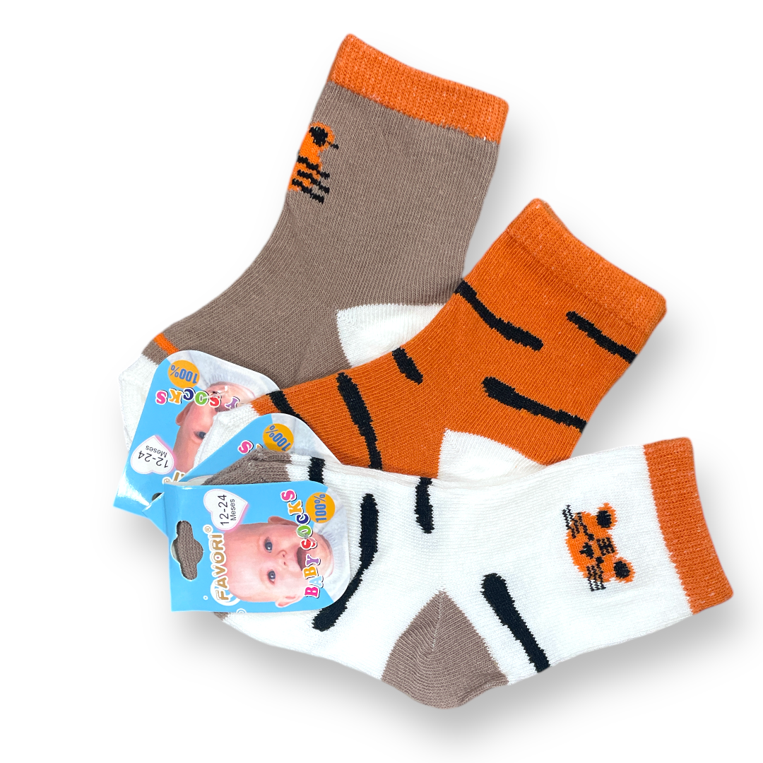 Set de 3 calcetines 12-24m favori niño