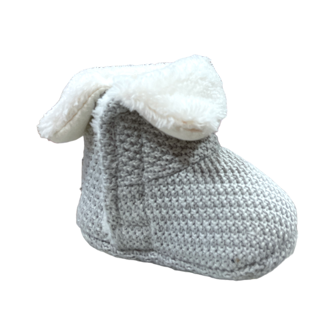 pantufla pillin 0-3m gris