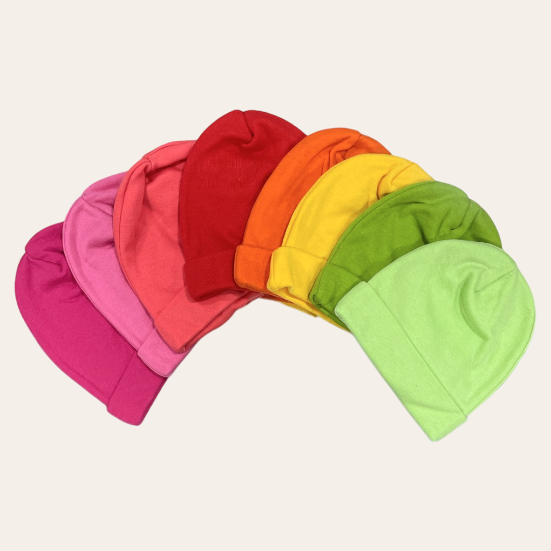 Gorro de algodón Talla 2, 3-6m