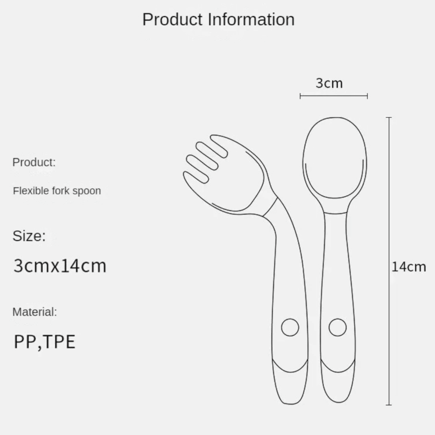 Cubiertos flexibles - Palimu