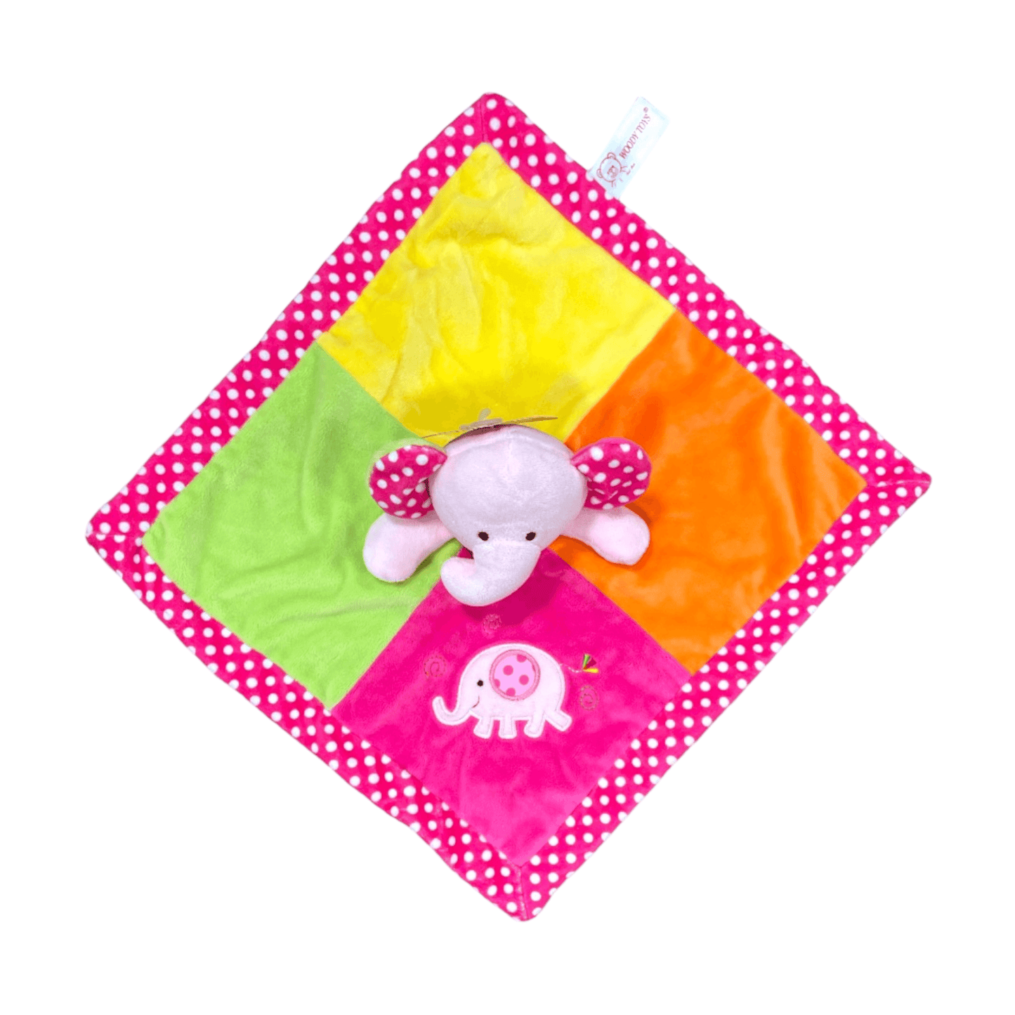 Tuto de apego elefante rosado - Palimu