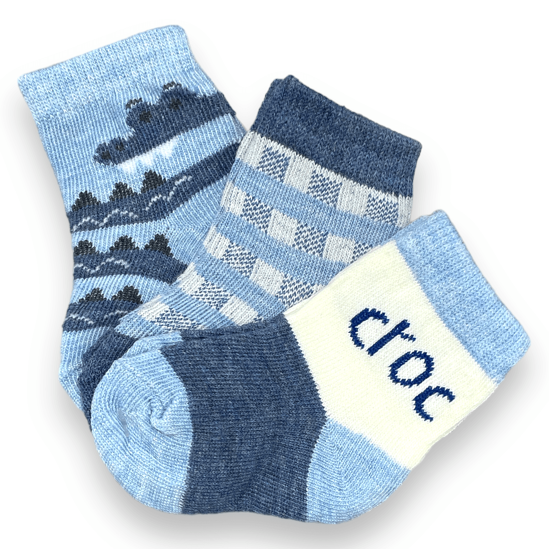set de 3 calcetines de niño 0-3m - Palimu