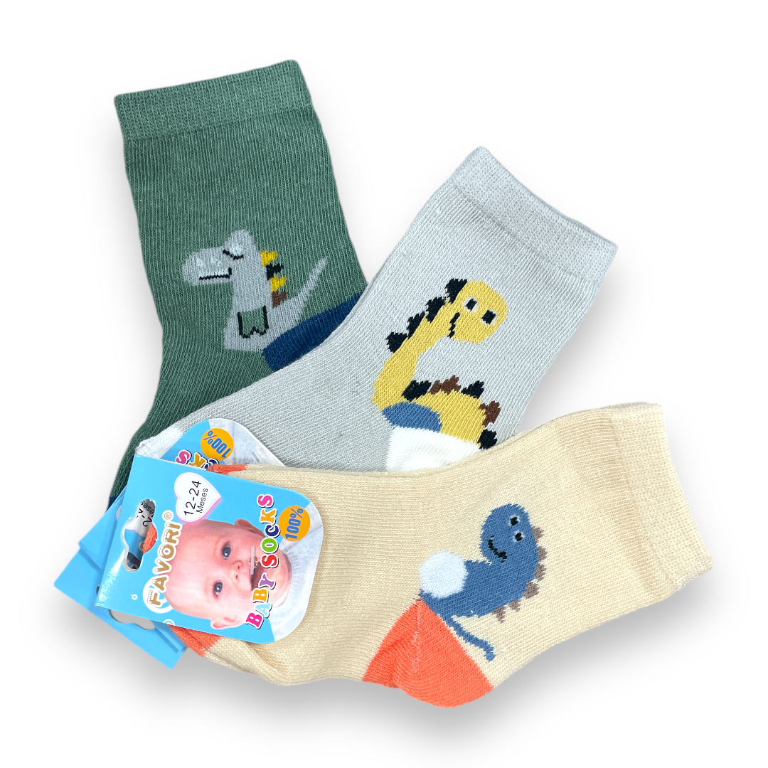 Set de 3 calcetines 12-24m favori niño