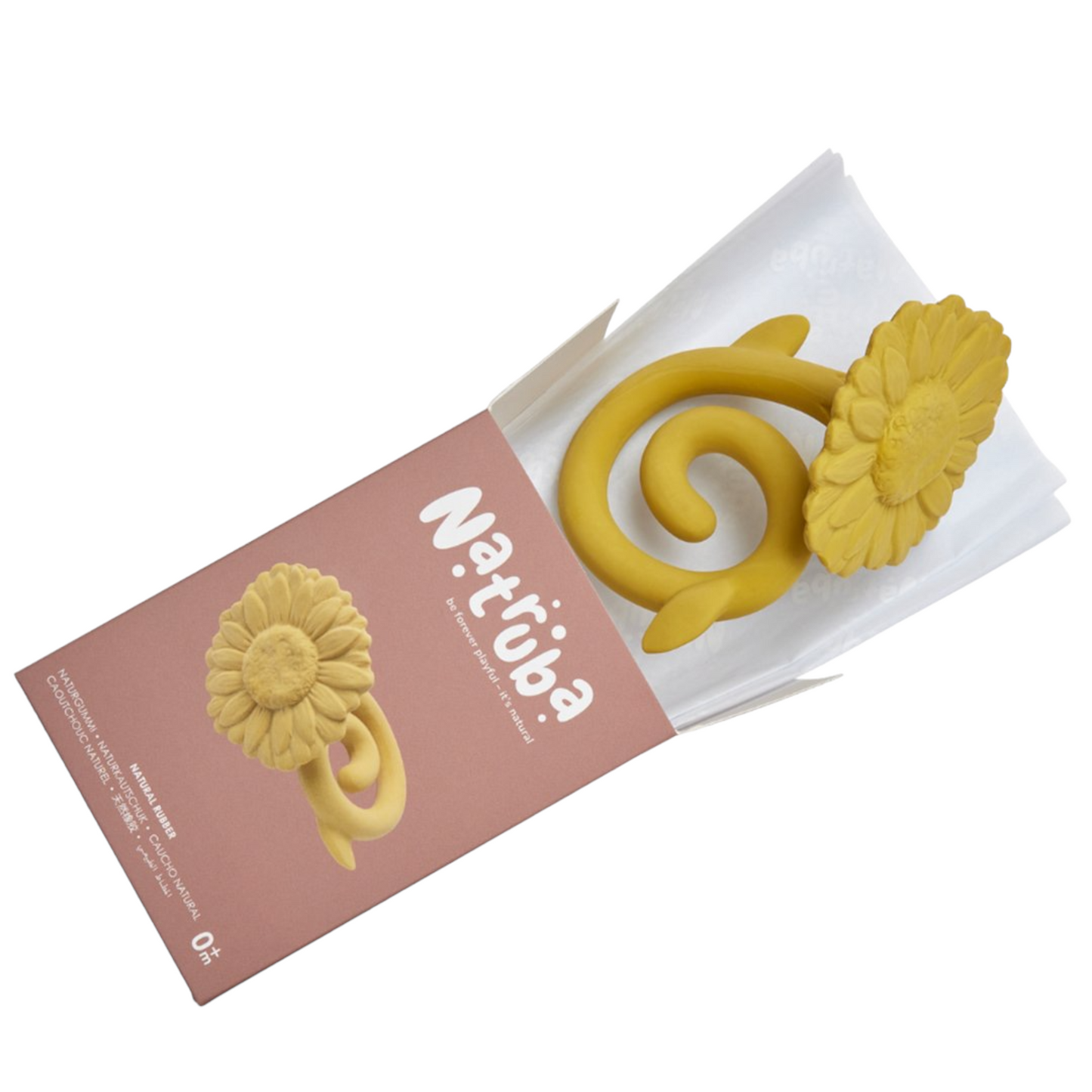 Mordedor girasol amarillo Natruba