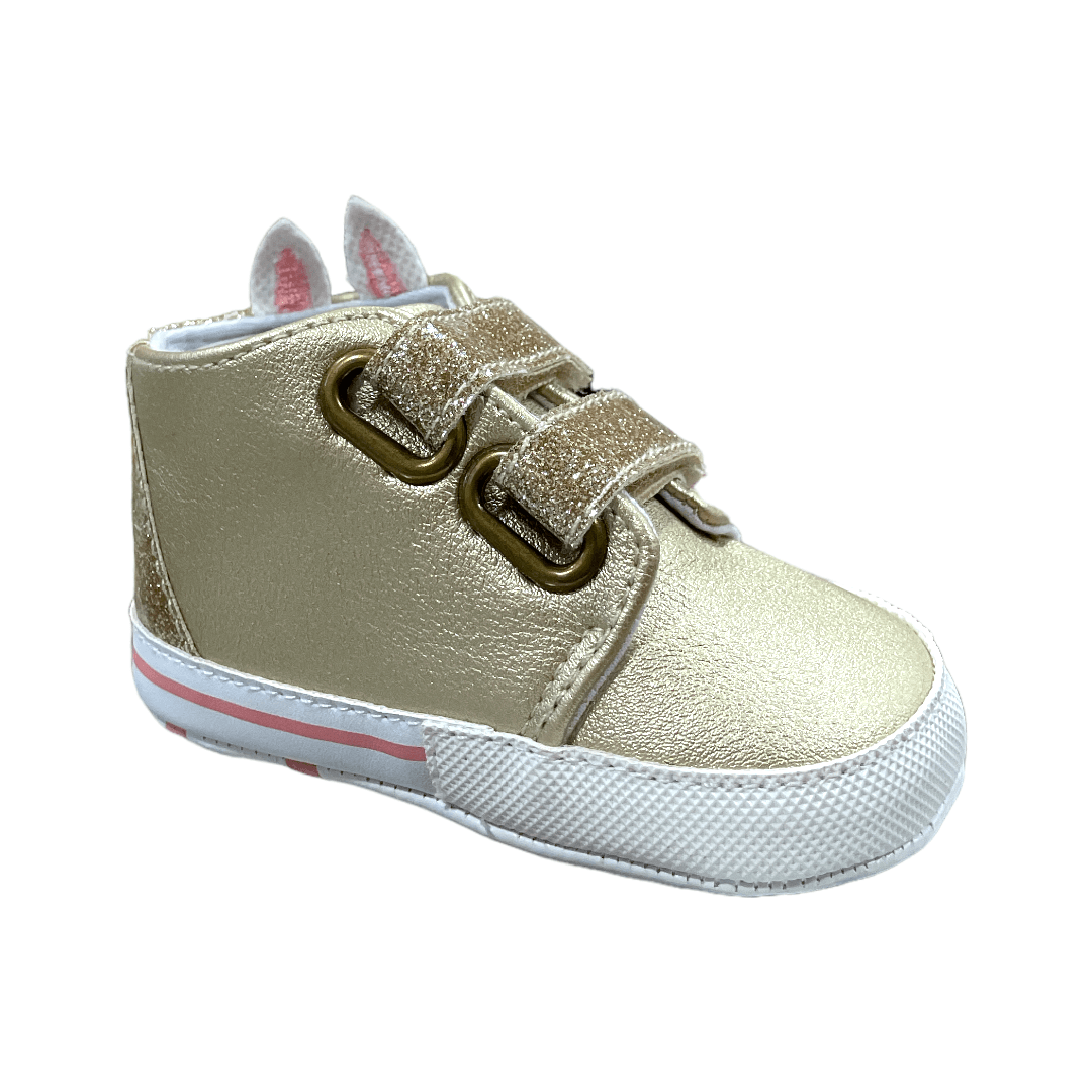 Zapatilla pillin 3-6m Dorada - Palimu