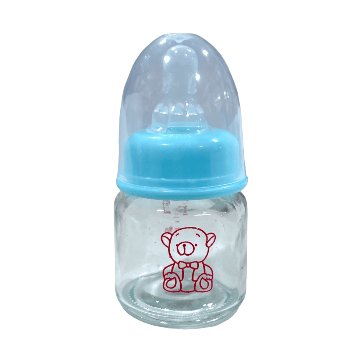 Mamadera 60ml de vidrio Celeste - Palimu