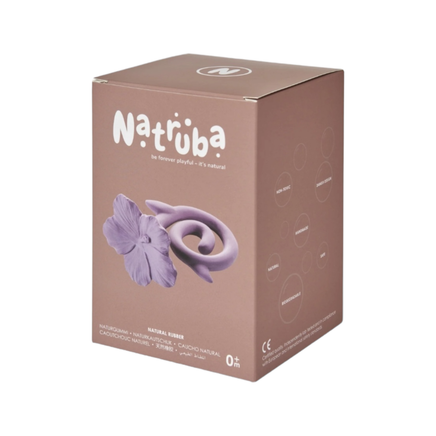 Mordedor flor hawai morada Natruba