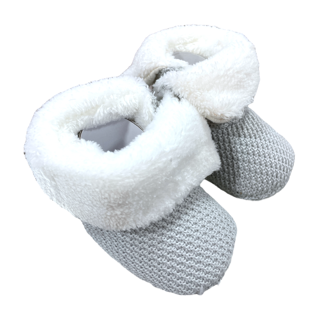 pantufla pillin 0-3m gris