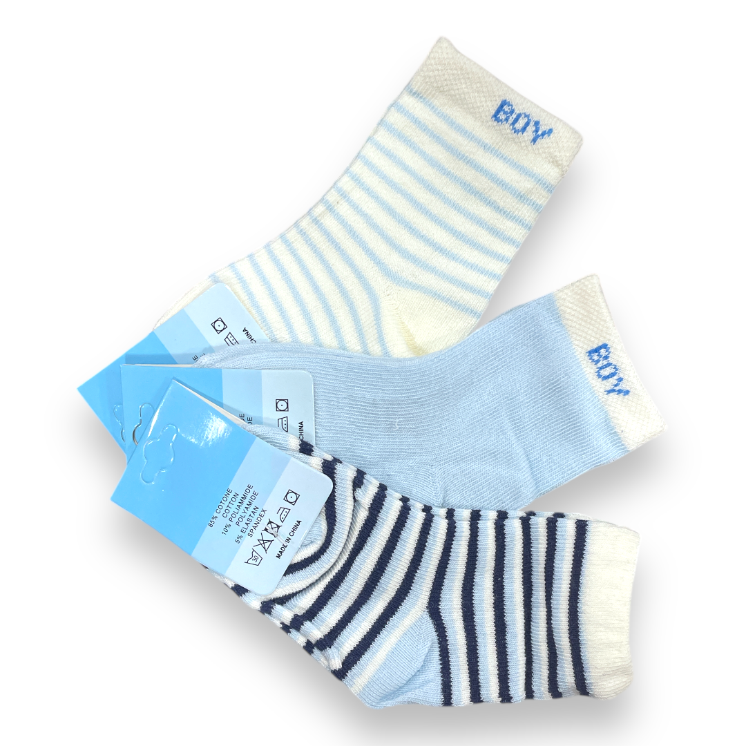 Set de 3 calcetines 6-12m favori niño