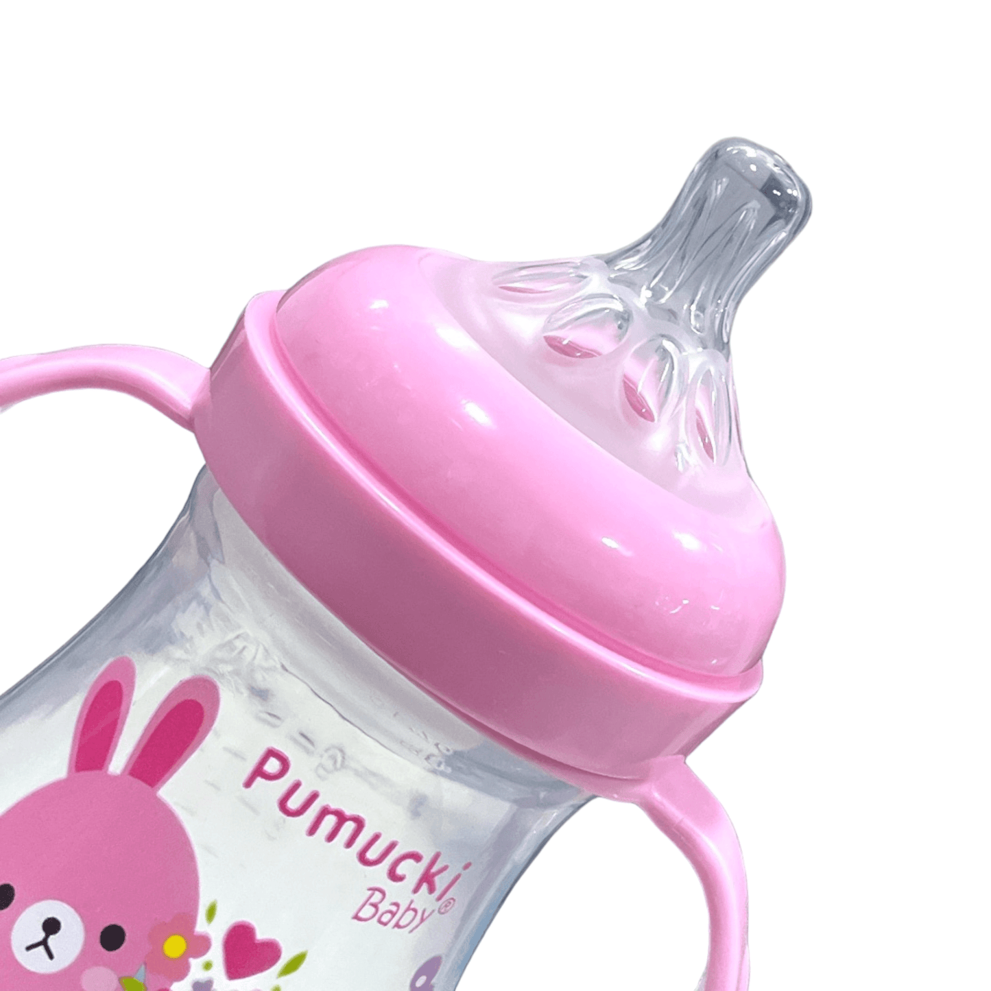 Mamadera 300ml rosada Pumucki - Palimu