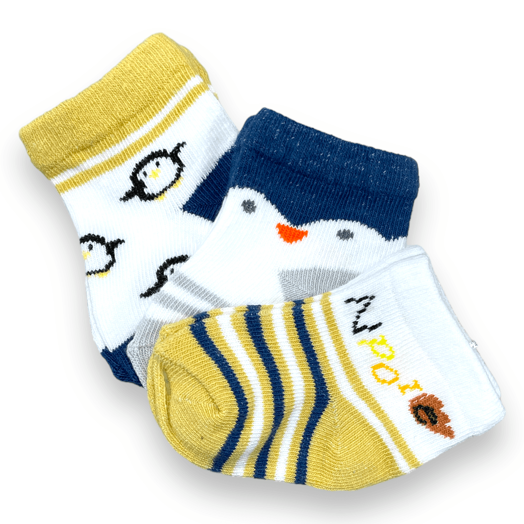 set de 3 calcetines de niño 0-3m - Palimu