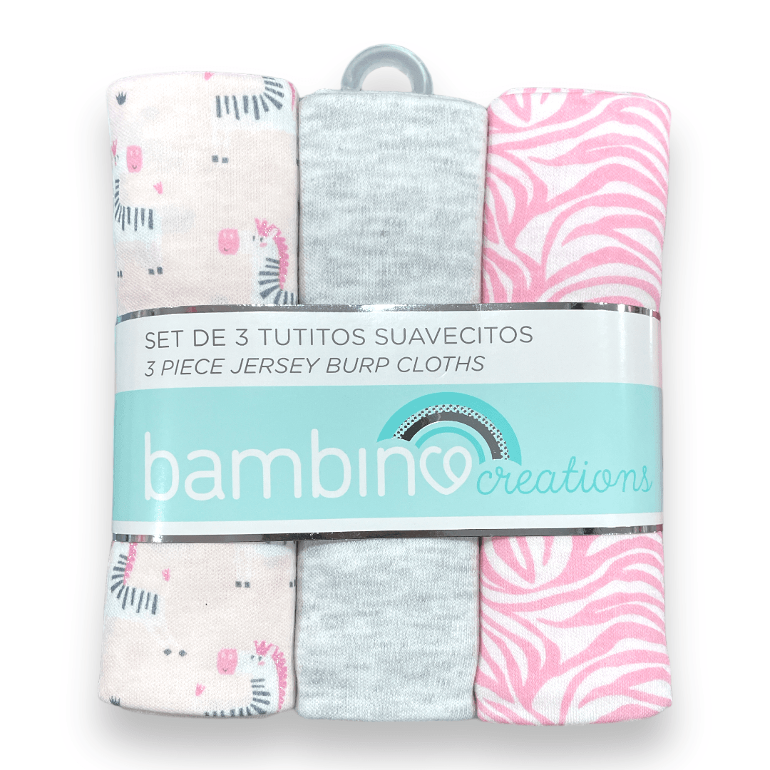 Set de 3 tutos suavecitos, cebrita - Palimu