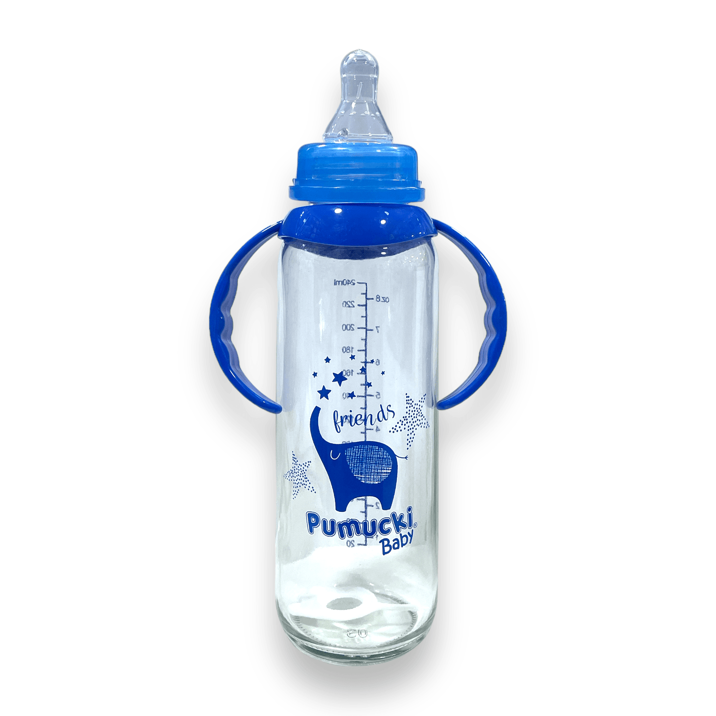 Mamadera de vidrio 250ml - Palimu