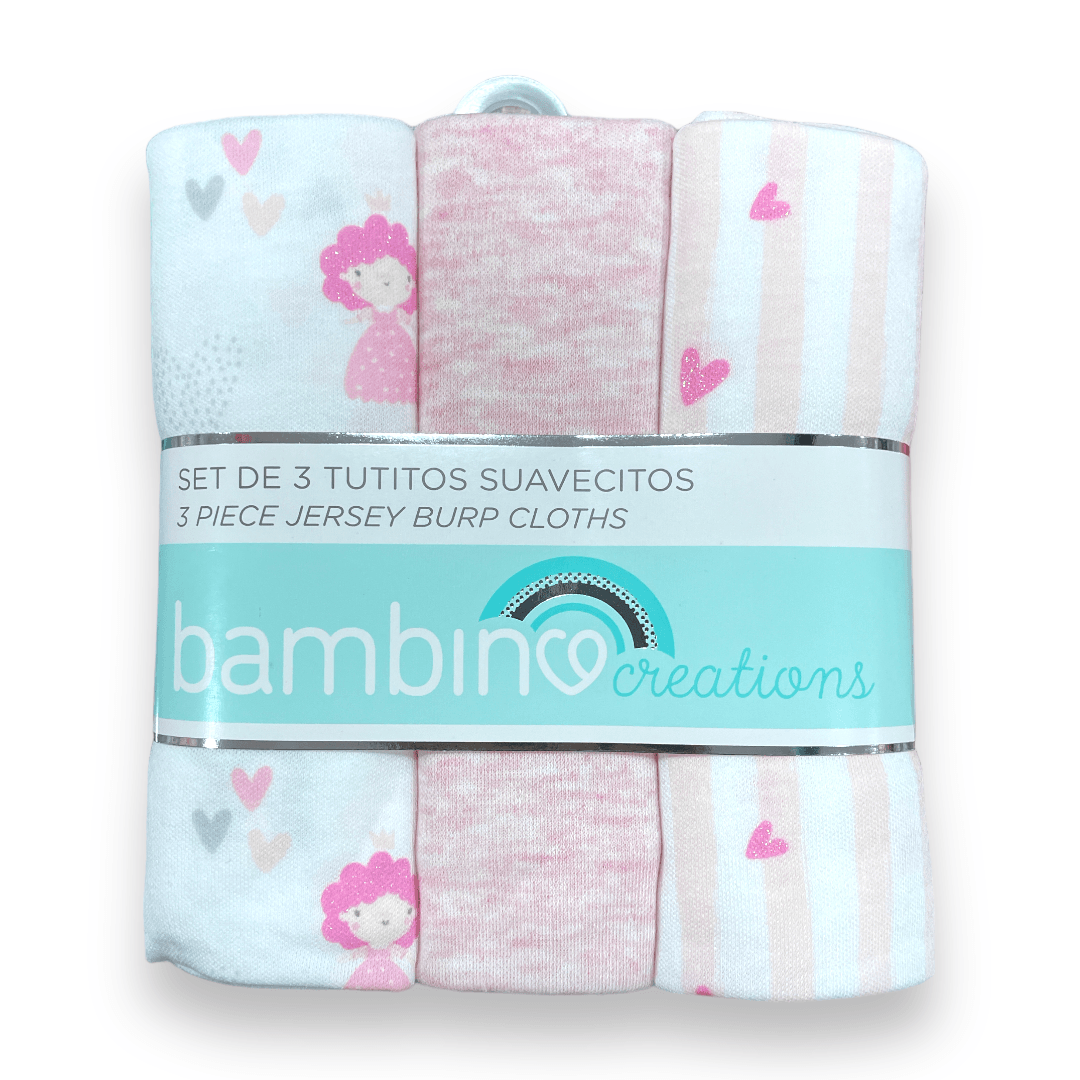 Set de 3 tutos suavecitos, princesa - Palimu