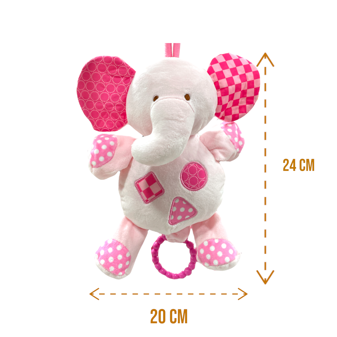 Cunero elefante rosado