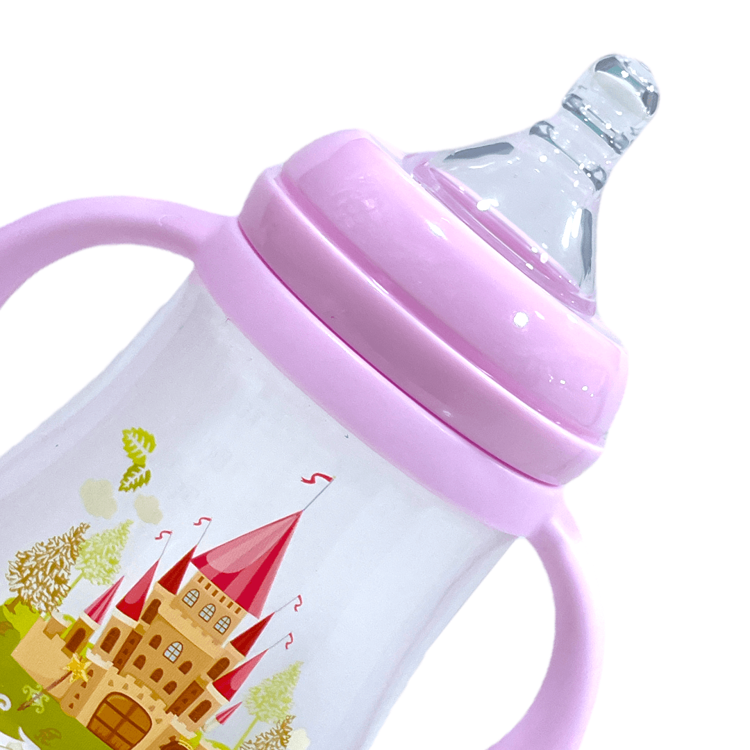 Mamadera corona rosa 240ml - Palimu