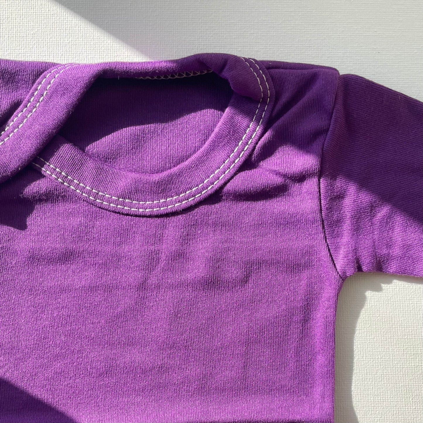 ajuar liso morado 0-3m - Palimu