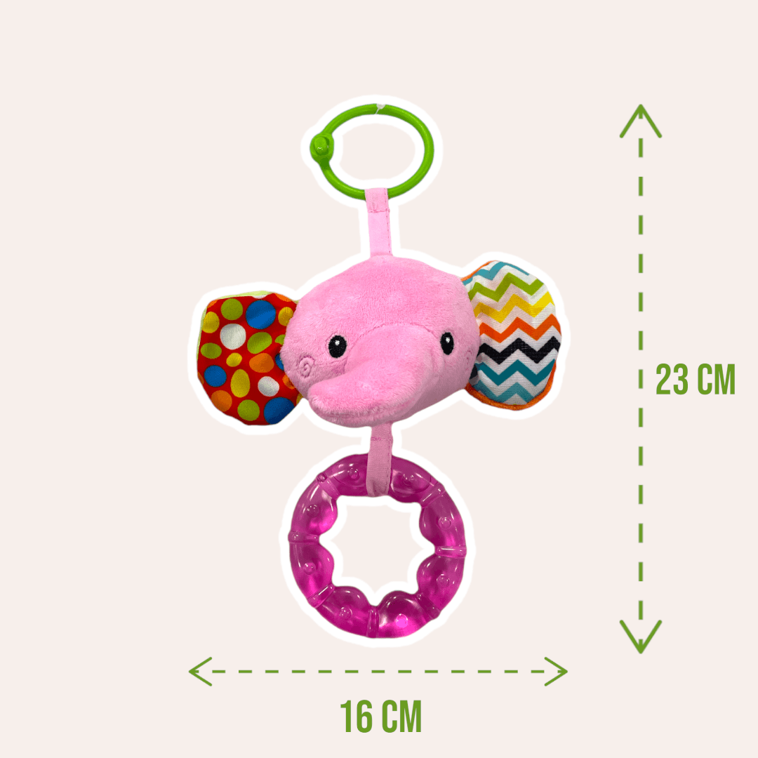 Sonajero con mordedor Elefante - Palimu