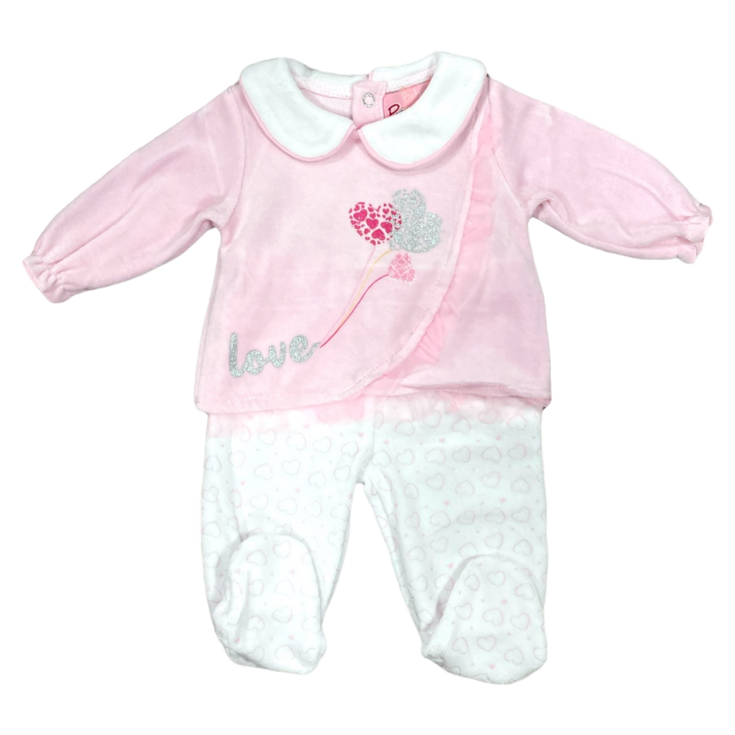 Conjunto Love 0-3m