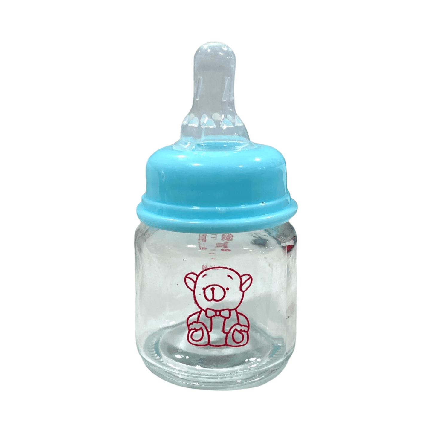 Mamadera 60ml de vidrio Celeste - Palimu
