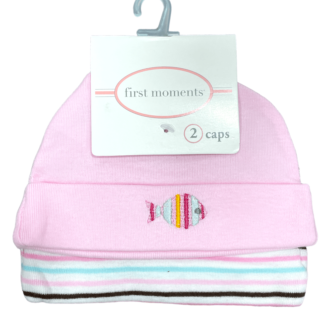 Pack de 2 gorros de algodón RN - Palimu