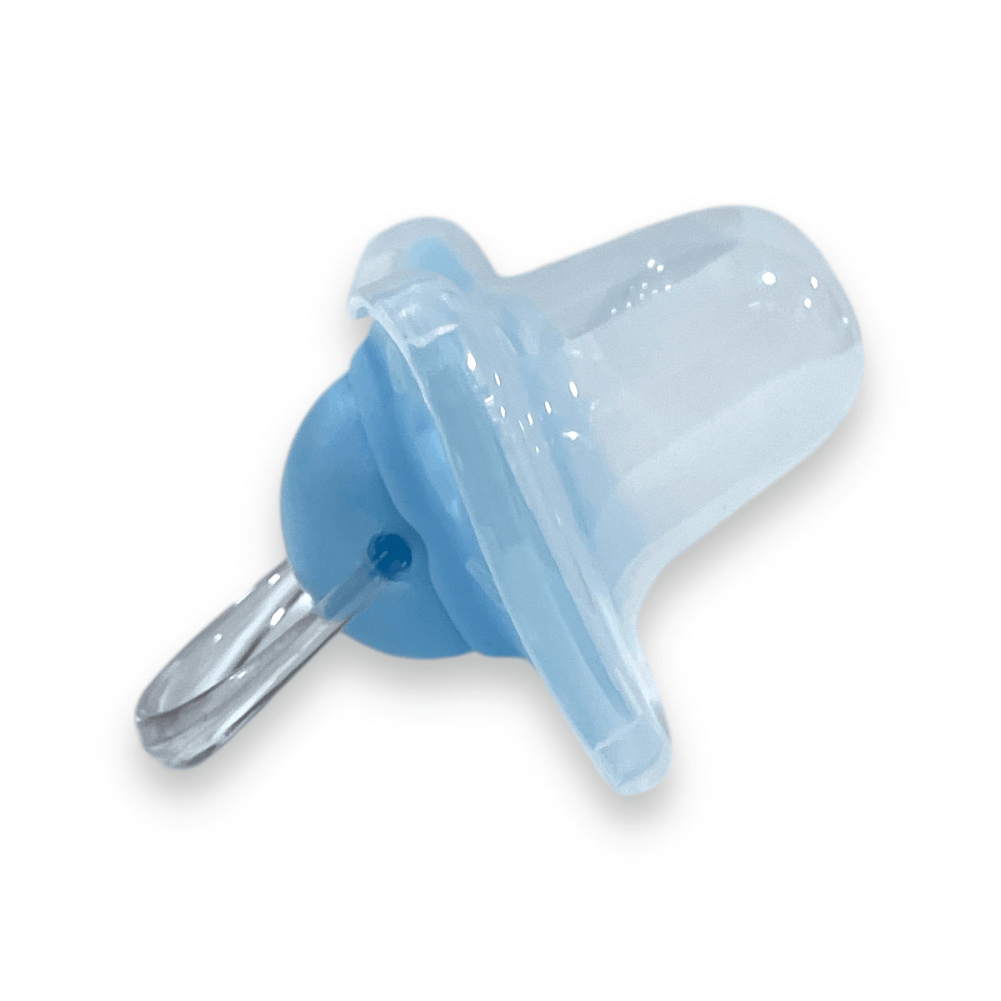 Chupete de silicona redondo, Hoja 0m+ - Palimu