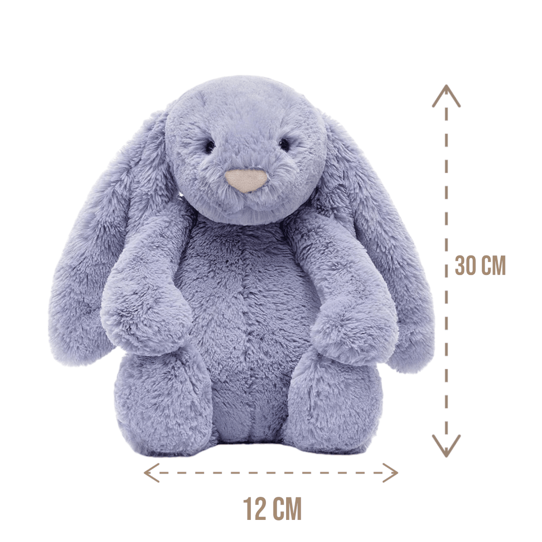 Peluche conejo morado mediano - Palimu