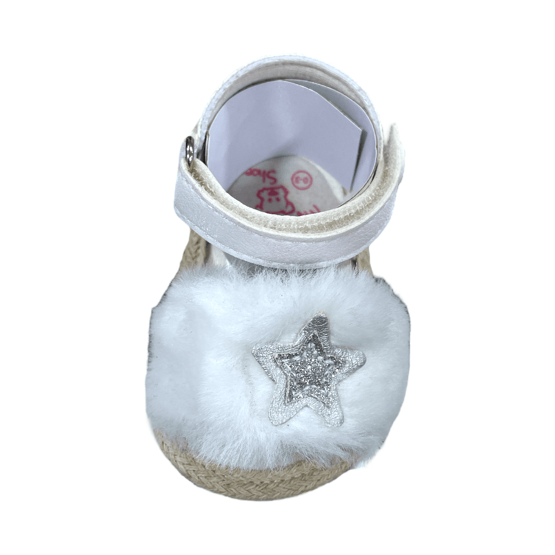 sandalia pillin 0-3m blanca - Palimu