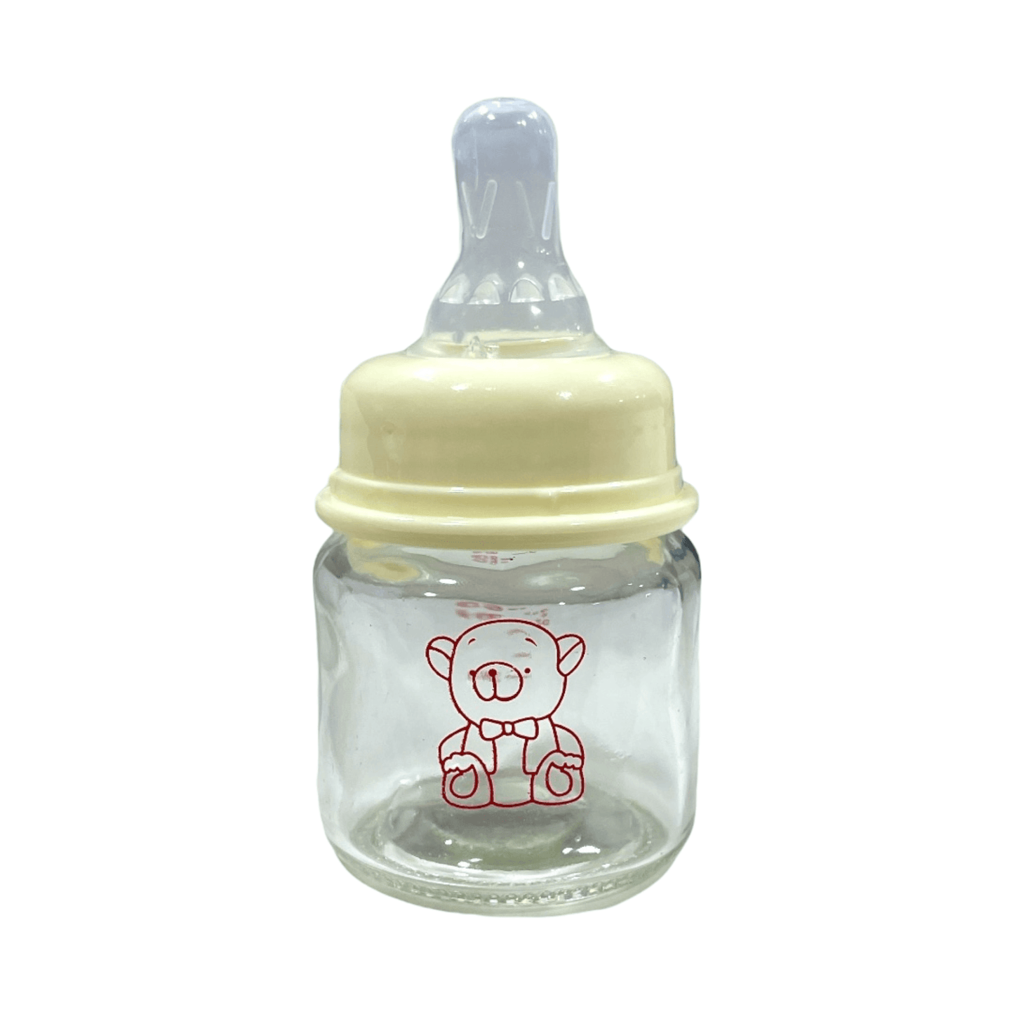 Mamadera 60ml de vidrio Amarilla - Palimu