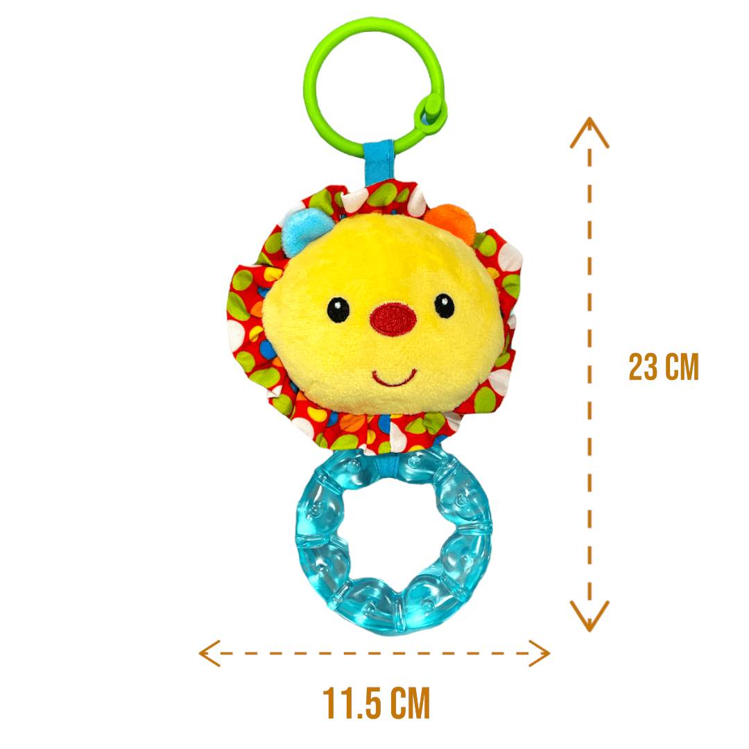 Sonajero con mordedor leon - Palimu