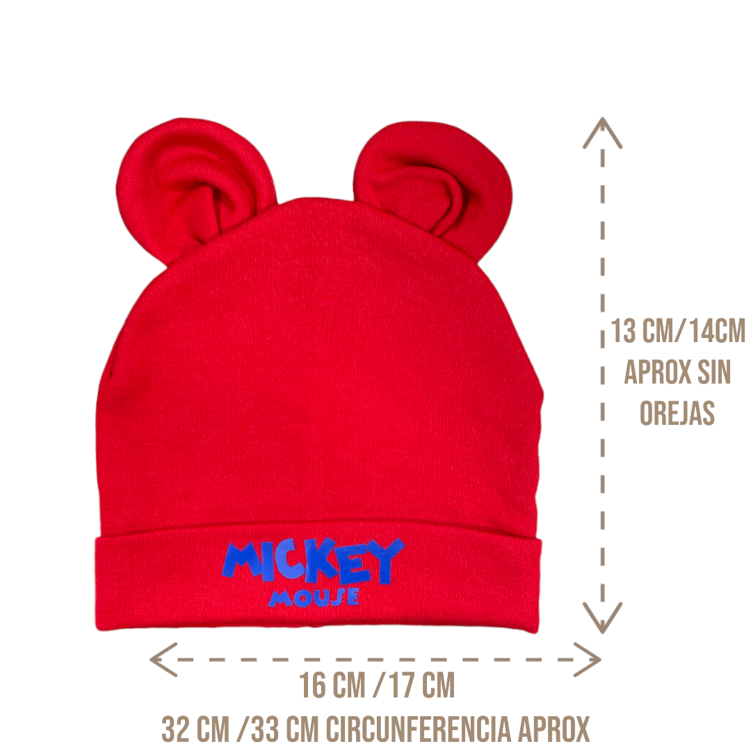 Gorro de algodón Mickey