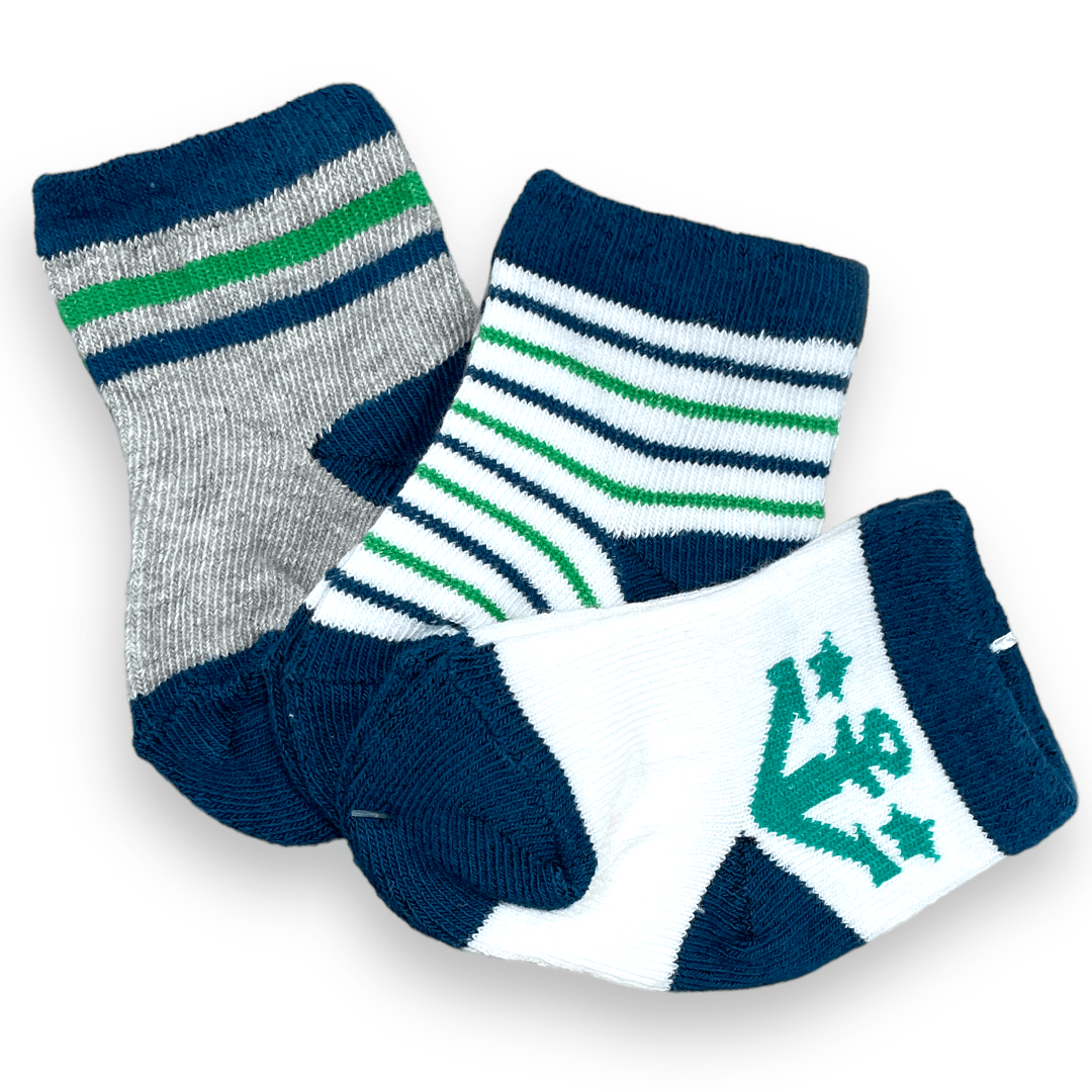 set de 3 calcetines de niño 0-3m - Palimu
