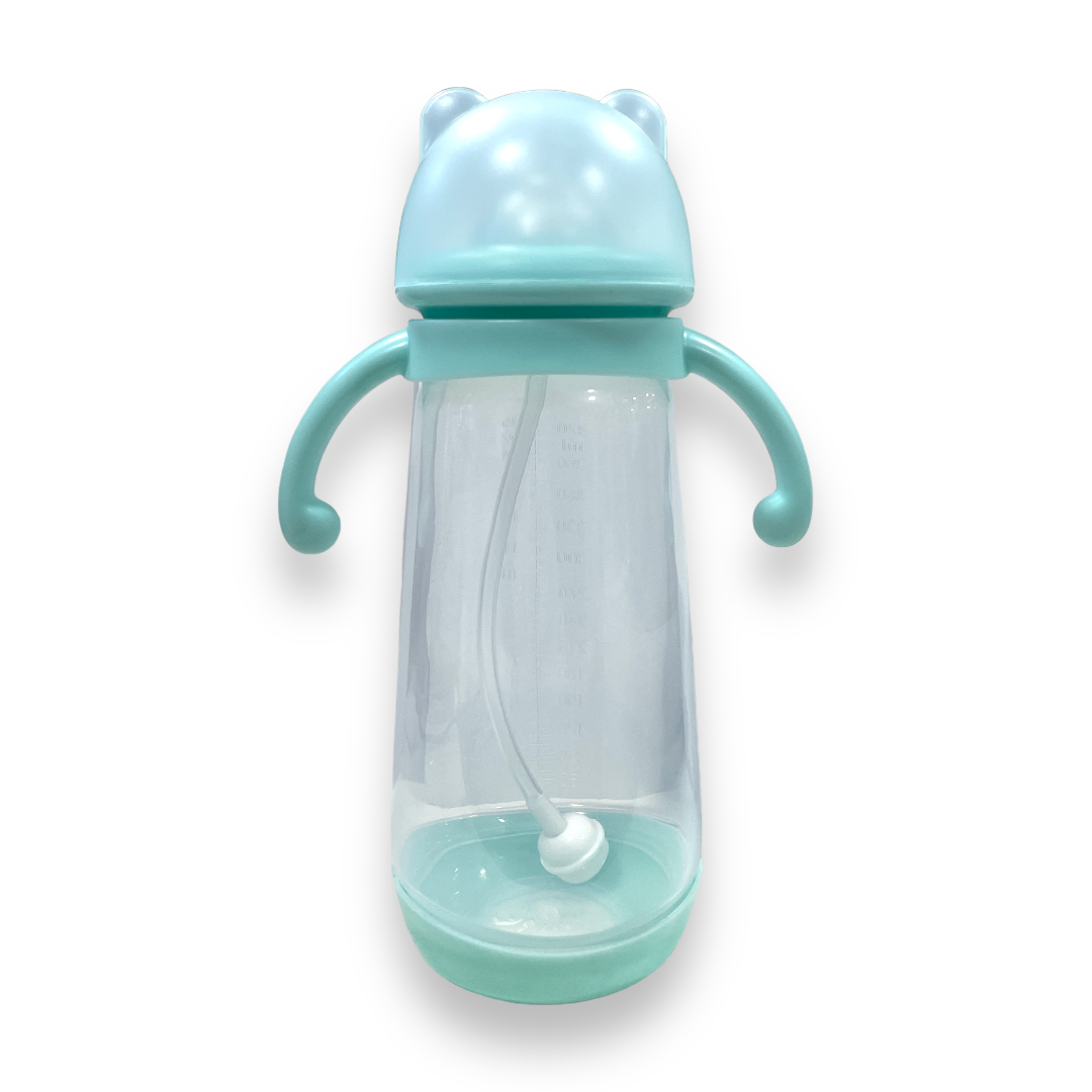 Mamadera 420ml con filtro verde agua