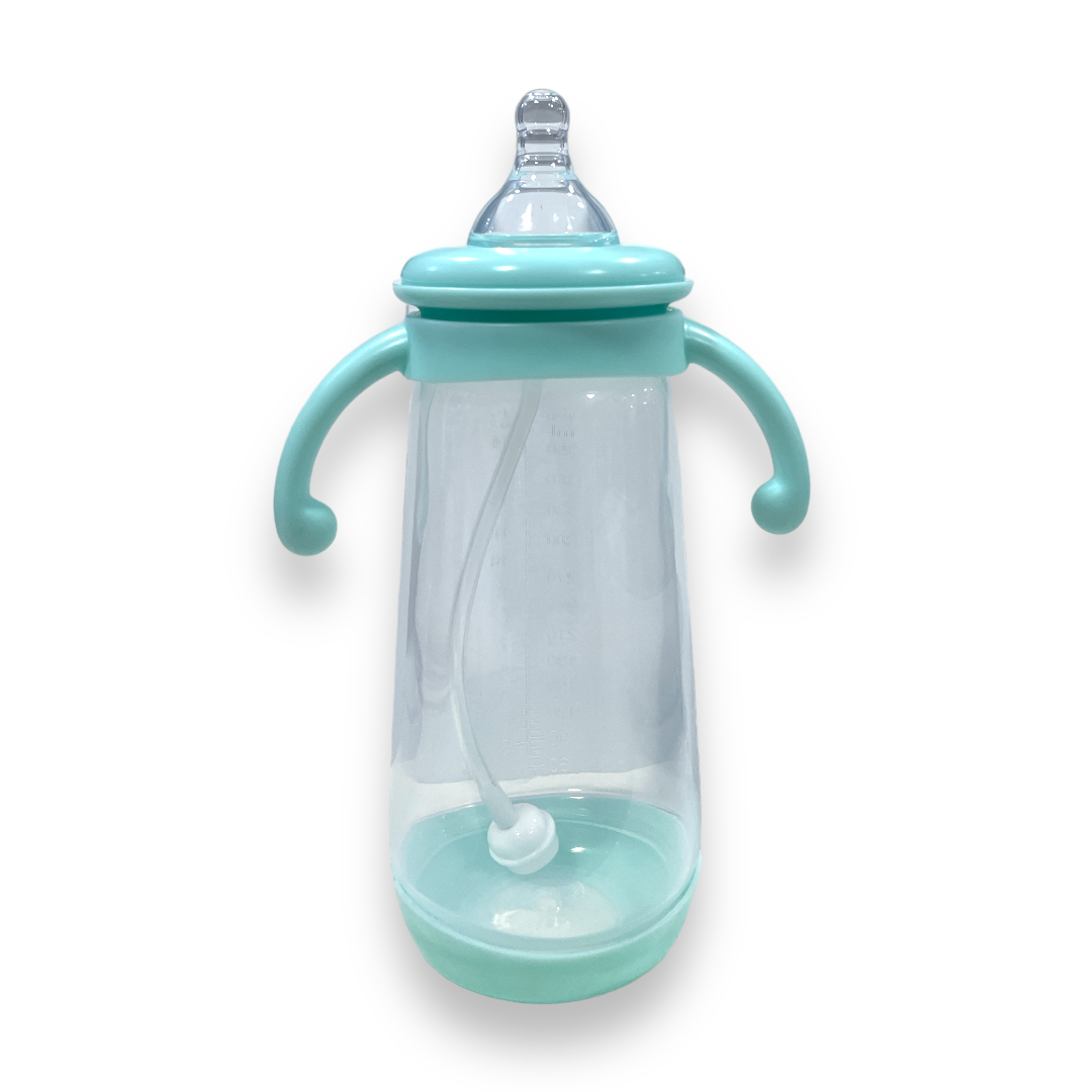 Mamadera 420ml con filtro verde agua