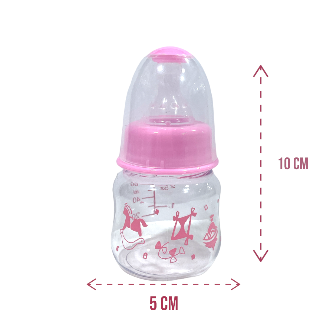 Mamadera 60ml rosada