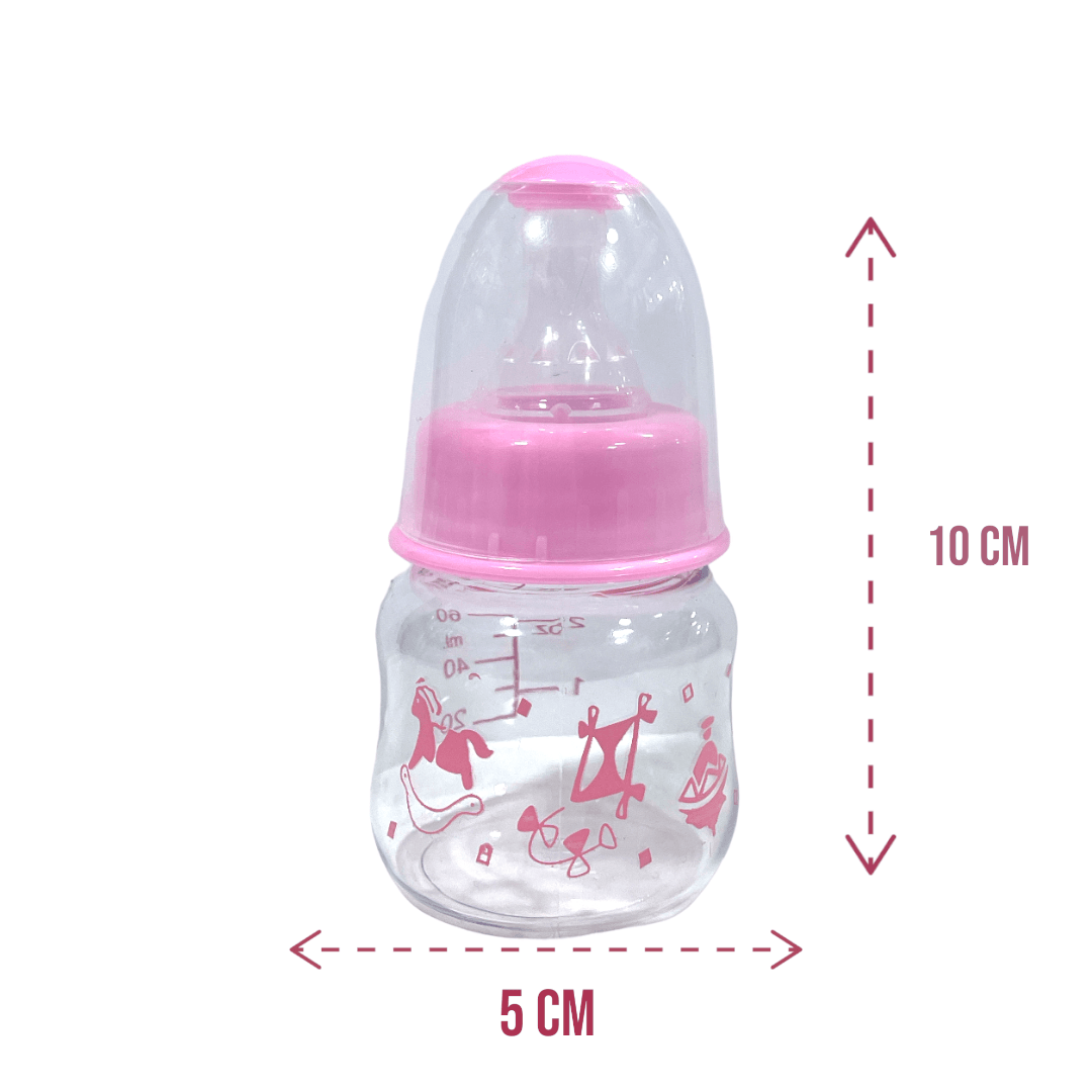 Mamadera 60ml rosada - Palimu